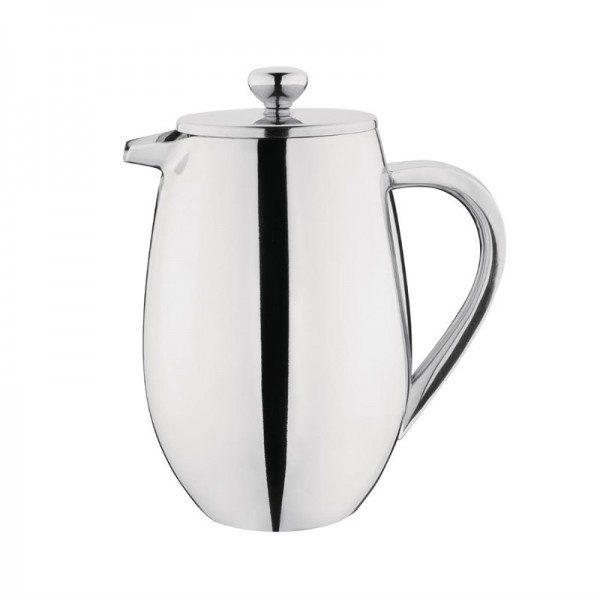 Olympia gerundete isolierte French Press Edelstahl 80cl