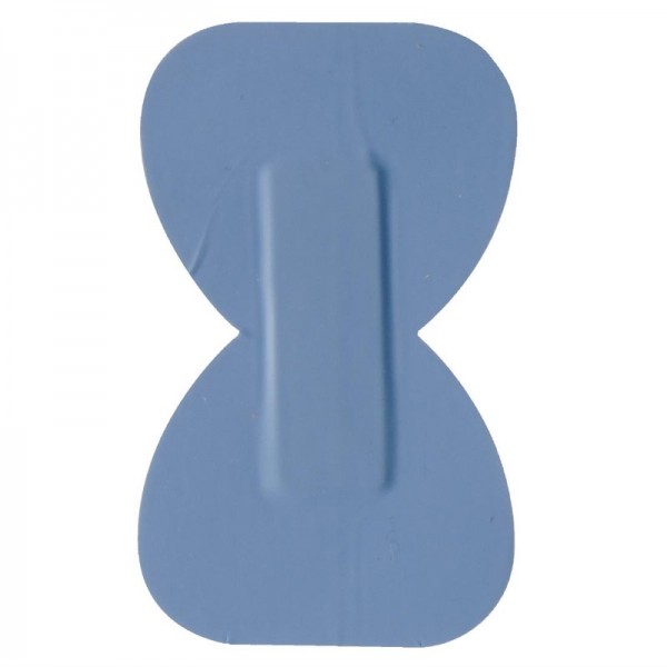 Blaue Pflaster für Fingerkuppen 50 Stück