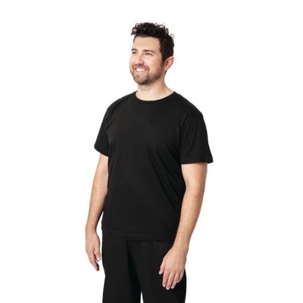 Unisex T-Shirt schwarz XL