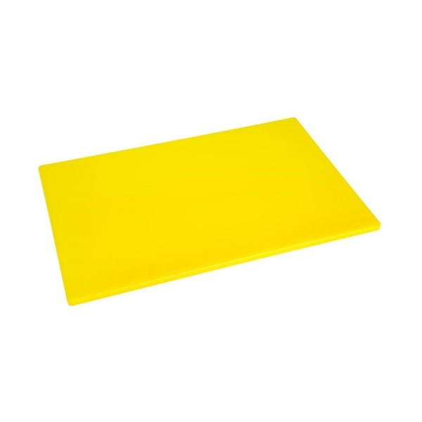 Hygiplas LDPE Schneidebrett gelb 45x30x1,2cm