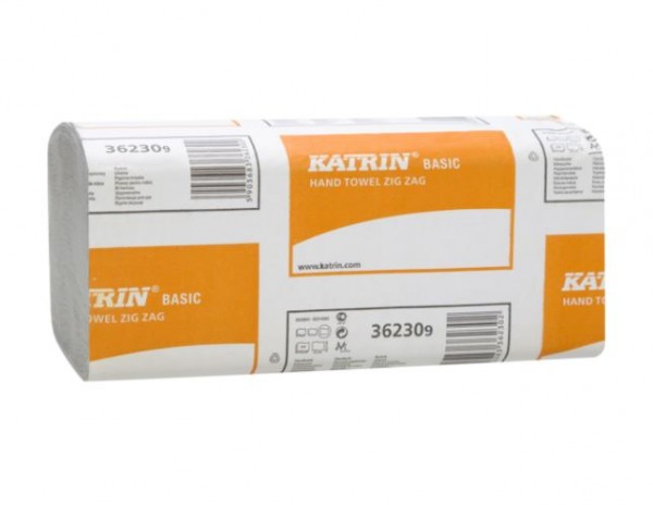 Katrin Basic ZZ Natural 20x250 1-Lag. 5000 Stk. Naturweiss