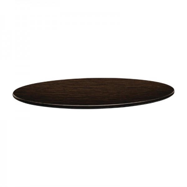 Topalit Smartline runde Tischplatte Wenge 70cm