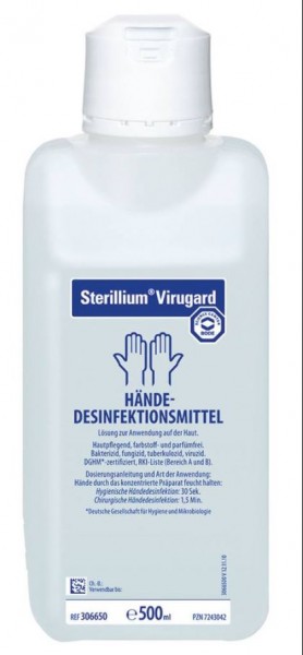 Bode Sterillium® Virugard Händedesinfektion 500 ml Spenderflasche