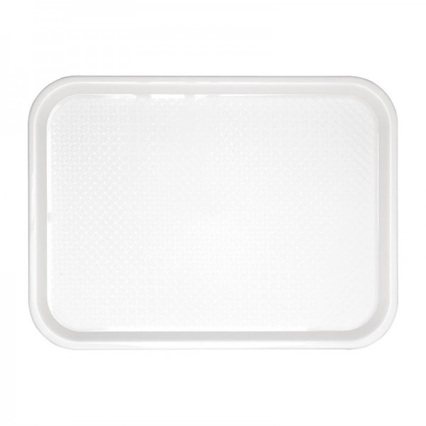 Kristallon Fast Food-Tablett weiß 45 x 35cm