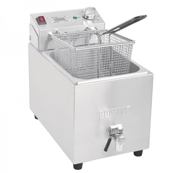 Buffalo Fritteuse 8L 6kW mit Timer