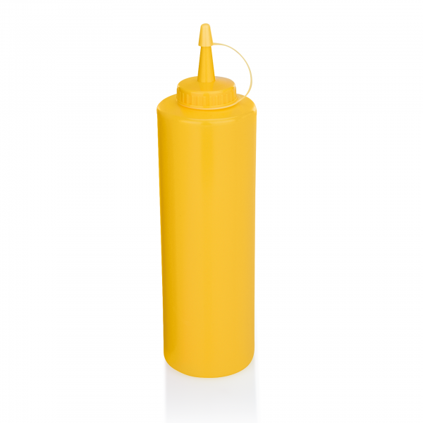 Quetschflasche, 0,70 ltr., gelb, Polyethylen