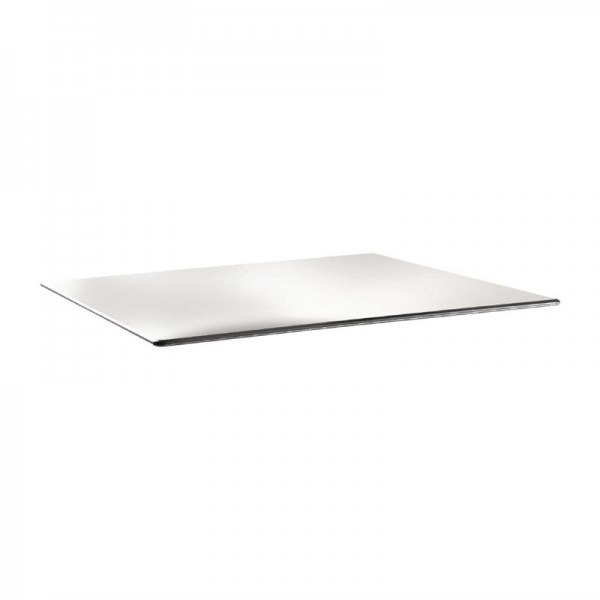 Topalit Smartline rechteckige Tischplatte weiß 120 x 80cm